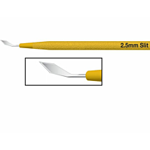 Clear corneal messen, double bevel