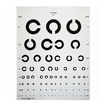 C ringenkaart (wit) 5 meter
